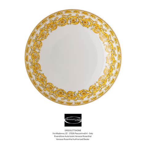 Versace Rosenthal Marco Polo Piatto 22 Cm